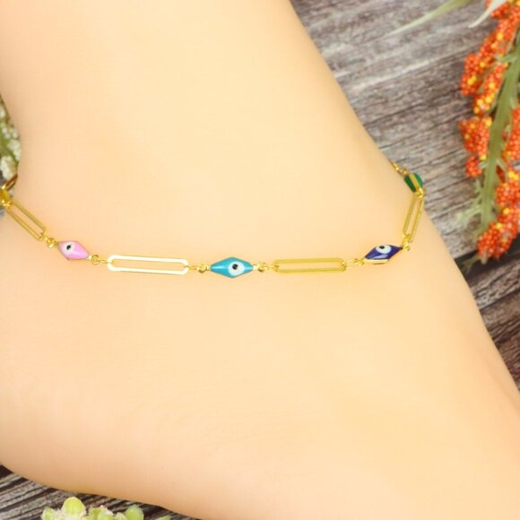 "Elegant Handmade Anklet – Delicate Jewelry for Women, MAR091394 - Picture 7 of 10